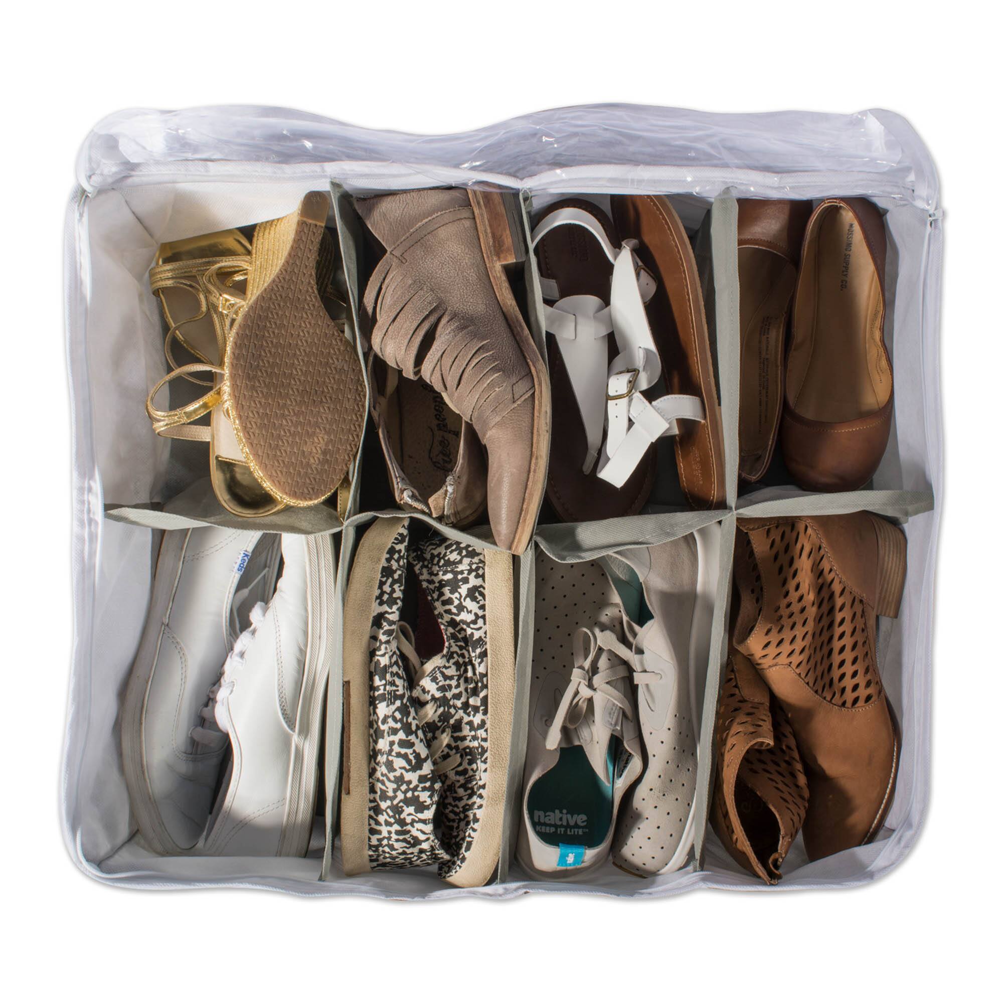 DII® Gray 8 Shoes Soft Storage
